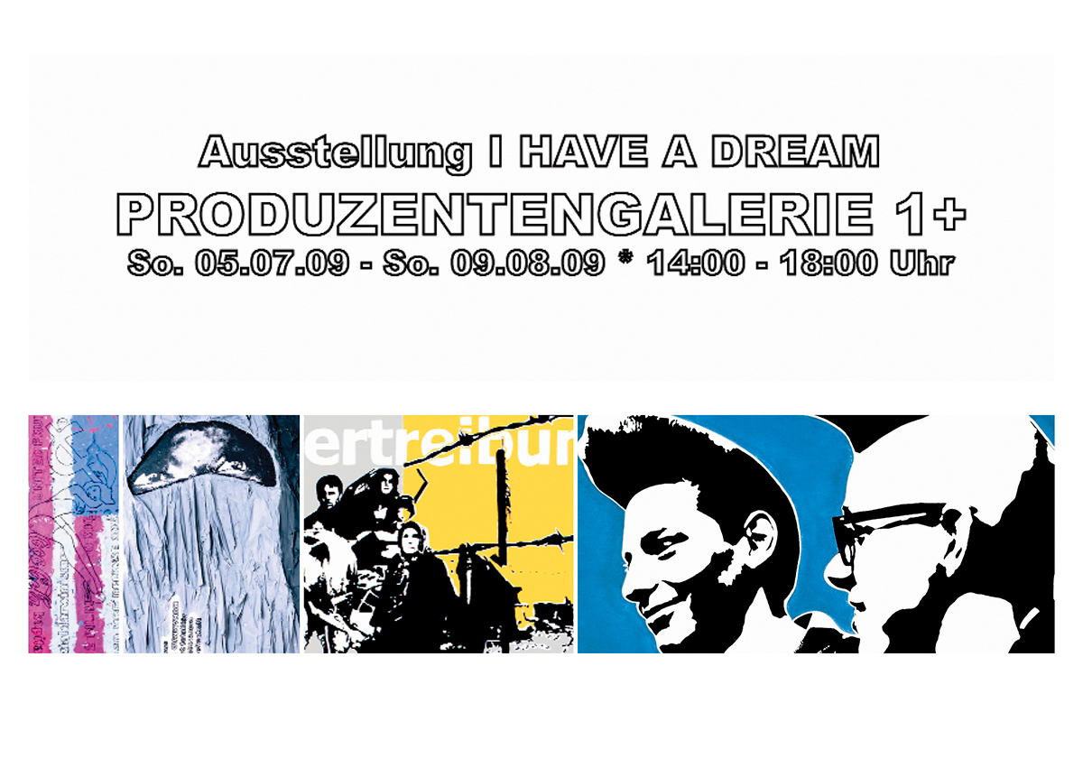 Ausstellung I had a dream Flyer